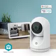 SmartLife Sisäkamera | 3MP Full HD 1296p | Kääntö/kallistus | MicroSD (ei sisälly) / Onvif / Pilvipalvelutallennus (valinnainen) | Yökuvaus | Valkoinen - Sisäkamerat - 5412810468751 - 51