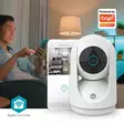 SmartLife Sisäkamera | 3MP Full HD 1296p | Kääntö/kallistus | MicroSD (ei sisälly) / Onvif / Pilvipalvelutallennus (valinnainen) | Yökuvaus | Valkoinen - Sisäkamerat - 5412810468751 - 52