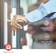 SmartLife-oviikkuna-anturi | Zigbee 3.0 | Paristokäyttöinen | Android / IOS | Valkoinen - Hälyttimet ja anturit - 5412810329441 - 52