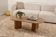 Sohvapöytä, lute, 120cm x 60cm x 40cm, kestävä, helppo koota - Sohvapöydät - 8684282849421 - 3