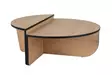 Sohvapöytä, musta, 90cm x 30cm x 60cm, kestävä, monikäyttöinen - Sohvapöydät - 8684283439751 - 1