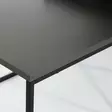 Sohvapöytäsarja - Anthracite Black - 100% Melamiinipinnoitettu Lastulevy - 100% Metalli - 88x38x50 cm & 57x45x55 cm - Sohvapöydät - 8681875478181 - 8