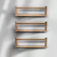 Tammi Seinä Hylly 100% Massiivimänty 50x15x8 cm (3 kpl) - Tyylikäs ja Kestävä Sisustuselementti Kodin Järjestykseen - Seinähyllyt - 8684283666041 - 3