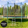 Trampoliini 426 cm turvaverkolla - Trampoliinit - 6438168106571 - 2
