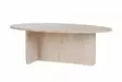 Travertiini Sohvapöytä - 100% Melamiinipinnoitettu Lastulevy, 18mm, 120x40x65cm, Helppo Koota, Tyylikäs ja Kestävä - Sohvapöydät - 8684283887651 - 1