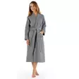 Tummanharmaa 100% Puuvillainen Kylpytakki XL - Ylellinen ja Mukava 240 gr/m² - Helppohoitoinen ja Tyylikäs - Pyyhkeet ja kylpytakit - 8681875945041 - 1