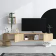 TV-taso, safiiritammi, 180 cm leveä, kestävä, antibakteerinen - TV-tasot - 8683342978781 - 5