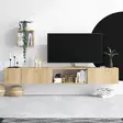 TV-taso, safiiritammi, 180 cm leveä, kestävä, antibakteerinen - TV-tasot - 8683342978781 - 4