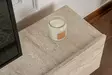 TV-taso Travertiini 180x42x31,4 cm - 100% Melamiinipinnoitettu Lastulevy, Puiset Jalat, Tyylikäs ja Kestävä - TV-tasot - 8684283431281 - 6