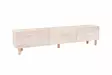 TV-taso Travertiini 180x42x31,4 cm - 100% Melamiinipinnoitettu Lastulevy, Puiset Jalat, Tyylikäs ja Kestävä - TV-tasot - 8684283431281 - 1
