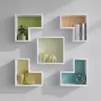 Valkoinen Seinähylly - Moderni ja Tyylikäs Säilytysratkaisu, 100% Melamiinipinnoitettu, 180x59,3x15 cm, Helppo Asennus - Seinähyllyt - 8681181622261 - 5