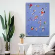 Vasili Kandinsky - Monivärinen Koristeellinen Canvas-taulu 70x100 cm, 100% Puukehys, Abstrakti Taide, Seinäsomiste - Taulut ja kehykset - 8683342781701 - 2