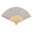Viuhka Bambu 21cm harmaa - Muut asusteet ja vaatteet - 4029811416721 - 5