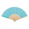Viuhka Bambu 21cm turkoosi - Muut asusteet ja vaatteet - 4029811416721 - 6