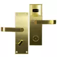 Yala-hotellin kulunvalvonta PNI CH2000R Gold avautuvalla kortinlukijalla oikealla puolella - PNI tuotteet - 5949066507281 - 9