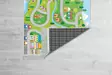 Ylellinen 80x120 cm Samettimatto - Monivärinen, Antibakteerinen, Konepestävä, Liukumaton, 3D Digitaalipainatus - Pienet matot ja käytävämatot - 8681875933871 - 5