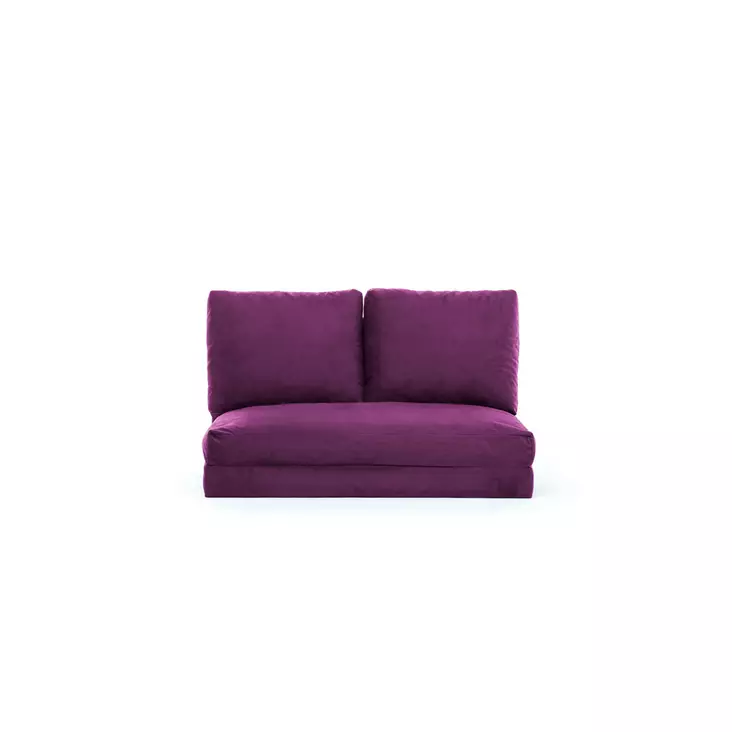 2-istuttava vuodesohva, violetti, 185 cm leveä, mukava, kestävä - Vuodesohvat - 8683342263351 - 1