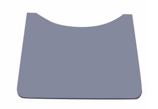 Ainola 50x60 cm harmaa pönttöuunin eduslasi - Takat ja kaminat - 6438014357881 - 1