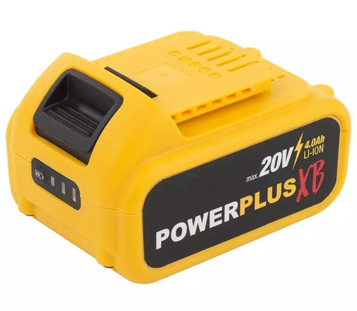 Akku Powerplus 20V 4000mAh Li-ion - Akut ja laturit - 5400338092831 - 1