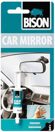 Bison Car Mirror 2 ml - Paikkaus- ja korjausaineet - 8710439038681 - 1
