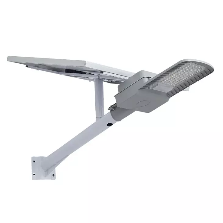 BrightSolar Hybrid solar + 230 V katu-/pihavalaisin - Valonheittimet - 6438014367521 - 1