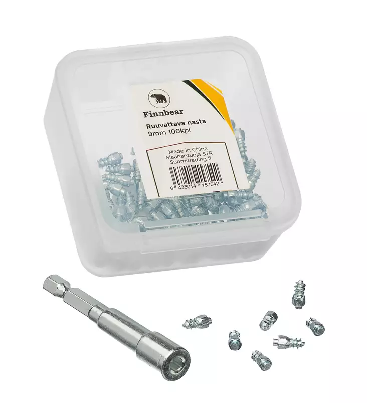 Ruuvattava nasta 12 mm 100 kpl Timco -  - 19-19-6438014151021 - 1