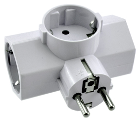 Haaroitin 3 os maadoitettu - Haaroittimet ja matka-adapterit - 6438140940001 - 1