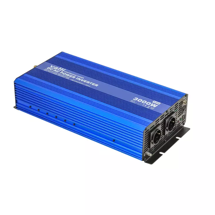 Invertteri siniaalto 3000W 12V Vatti - Invertterit ja virtamuuntimet - 6438168105611 - 1