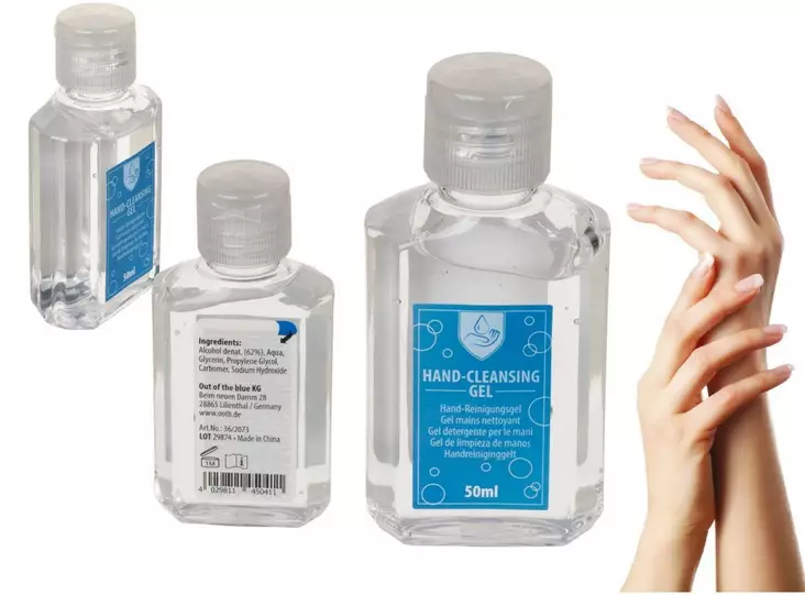 K=C3=A4sidesi 50 ml 62  alkoholi - Käsien hoito - 4029811450411 - 1