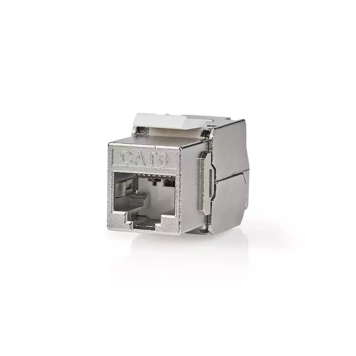 Keystone | CAT6 / Keystone | RJ45 Naaras | S/FTP | Metalli | Laatikko - Tietokone ja verkko - 5412810424801 - 1