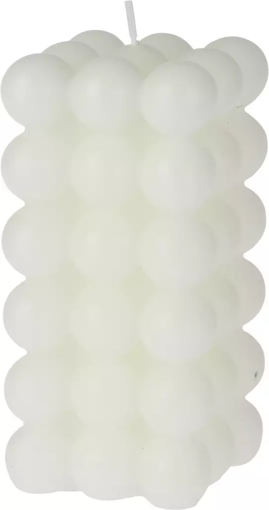 Kuplakynttilä 12cm valkoinen - Kynttilät ja lyhdyt - 8720573392341 - 1