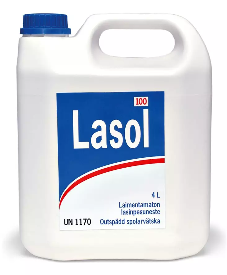 Lasol 4 l, lasinpesuneste - Lasinpesunesteet - 6414501406461 - 3