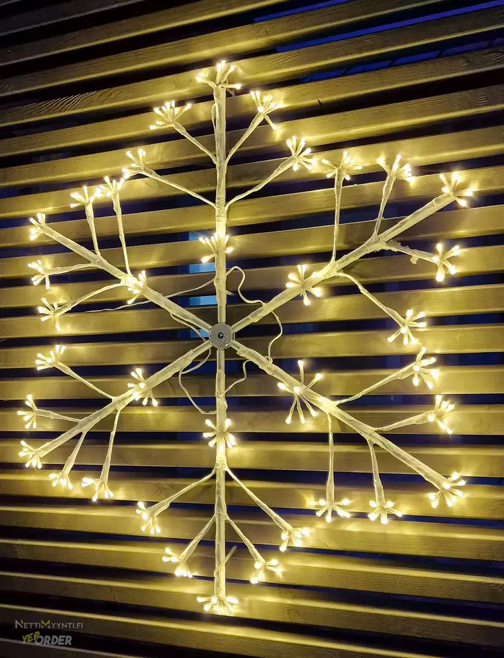 Lumihiutale 288 Led Ø 80cm - Koristevalot - 8719987685811 - 1