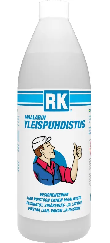 Maalarin yleispuhdistus RK 1 L - Liuottimet - 6418091360011 - 1