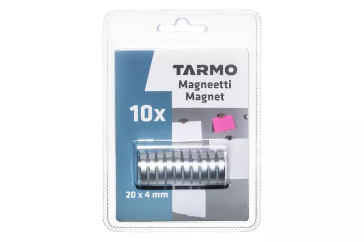 Magneetti Neo 20 mm 10 kpl p=C3=A4=C3=A4kuva pakkaus=20 - Toimistotarvikkeet - 6410412031211 - 1