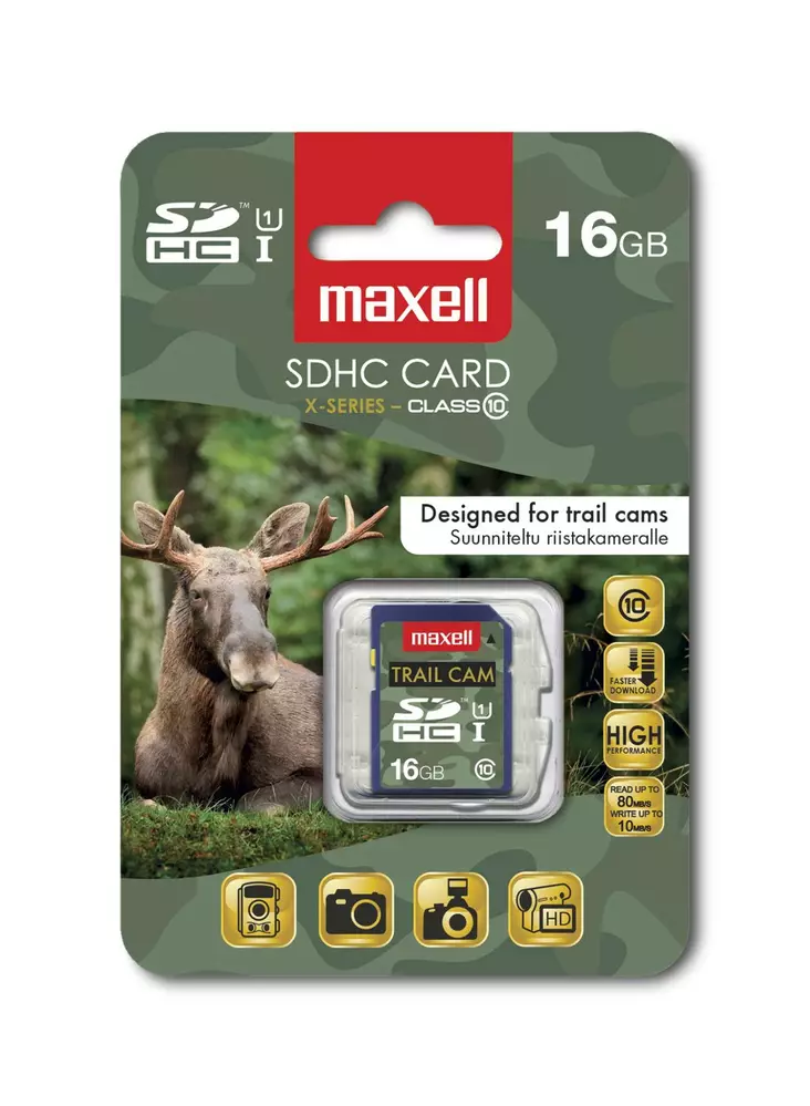 Maxell SD HC 16GB CLASS 10 - Muistikortit ja kortinlukijat - 4902580725761 - 1