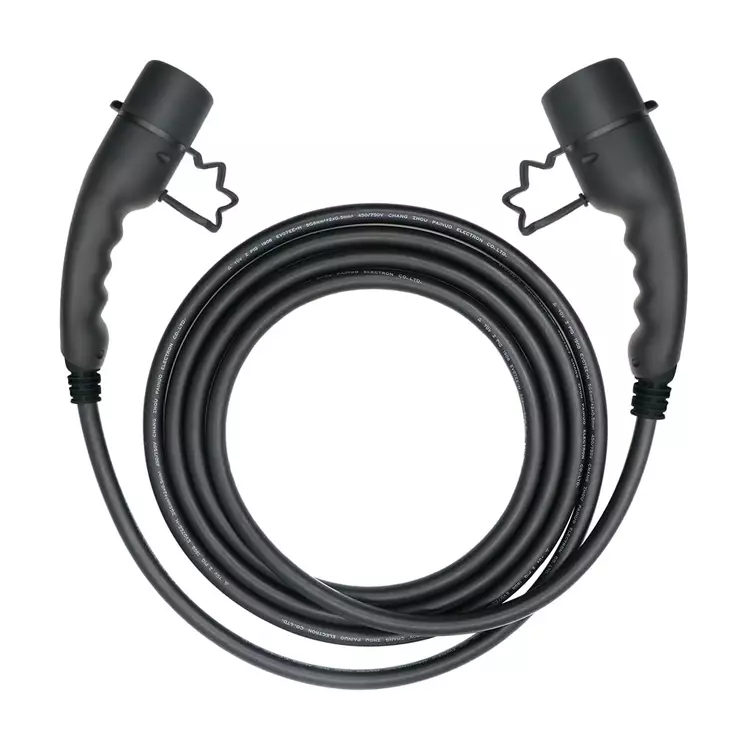 Motorwerk EV Type2 11 kW 16 A 5 m sähköauton 3-vaihe latauskaapeli - Sähköauton lataus - 6438014380551 - 1