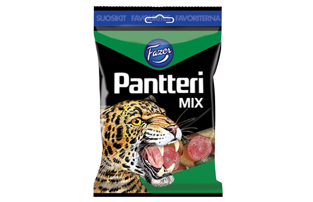 Fazer Pantteri mix 180 g - Karkkipussit - 664-5111-31 - 2
