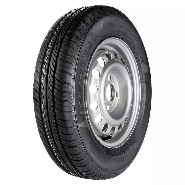 Peräkärryn rengas teräsvanteella 13" 155/80-13 - 13-tuumaiset - 6438431031661 - 1