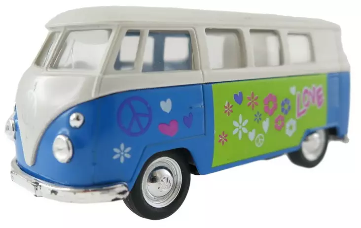 Pikkuauto VW Bus 1962 1;32 - Pikkuautot - 8714627222791 - 1
