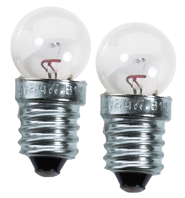 Polttimosarja etuvalo 2 kpl - Polkupyörän valot - 4009208051841 - 1