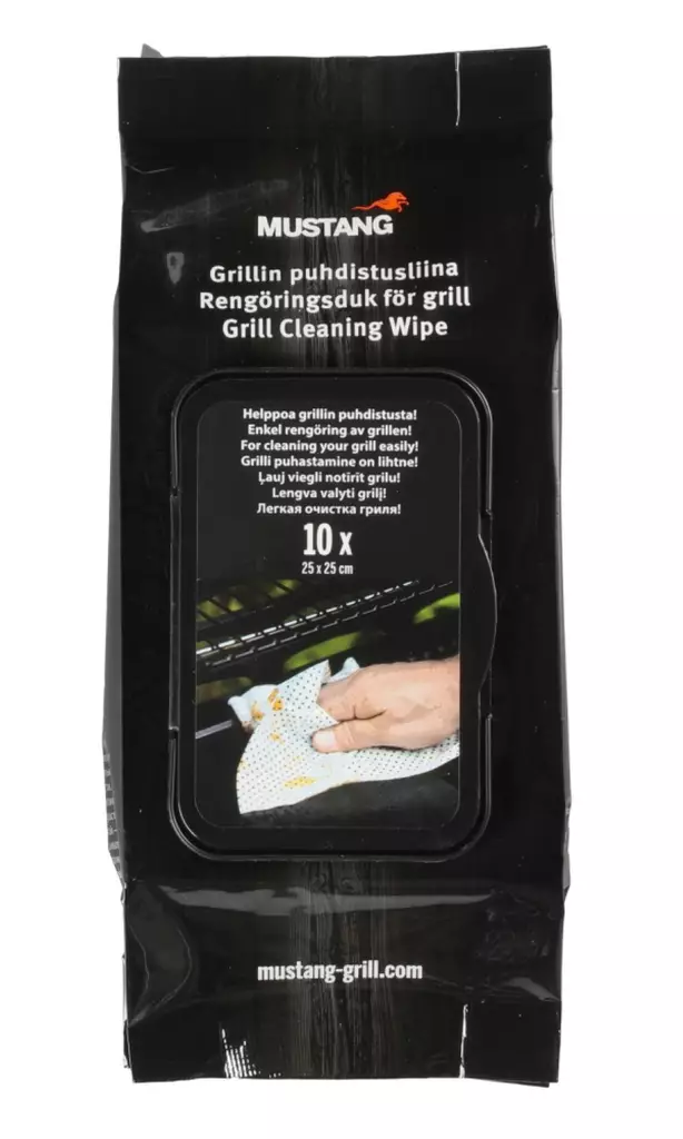 Puhdistusliina Mustang 10 kpl - Grillaustarvikkeet - 6410412502131 - 1