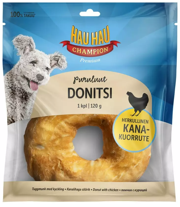 Puruluu Donitsi kanalla 15 cm HHC - Puruluut ja herkut - 6430069589491 - 1