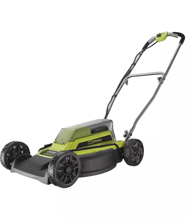 Ruohonleikkuri 46 cm MAX POWER 36V.Lithium 4,0Ah akku Ryobi RY36LMM46A=
-140 - Työnnettävät ruohonleikkurit - 4892210206091 - 1