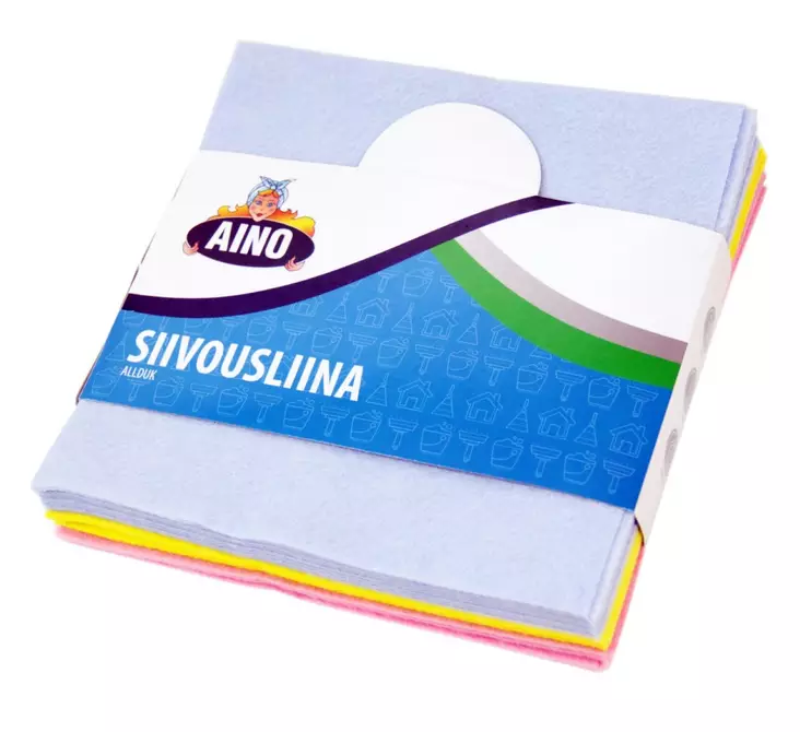 Siivousliina 10 kpll Aino - Siivousvälineet - 6416096952101 - 1