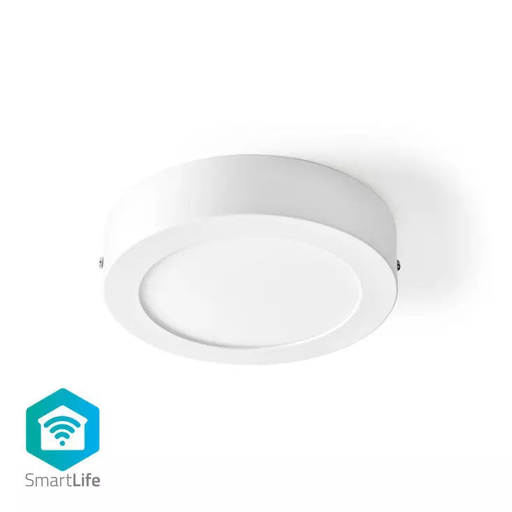 SmartLife Kattovalo | Kylmä Valkoinen / Lämmin Valkoinen | Pyöreä | Halkaisija | 800 lm | 2700 - 6500 K | IP20 | Energialuokka: G | Android / IOS - Valaisimet - 5412810320721 - 1
