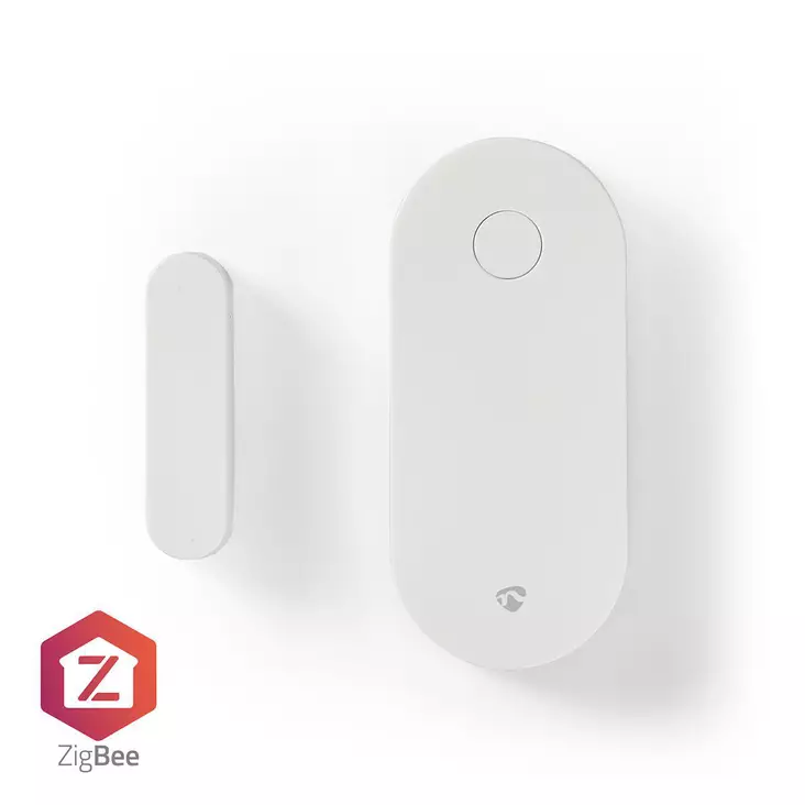 SmartLife-oviikkuna-anturi | Zigbee 3.0 | Paristokäyttöinen | Android / IOS | Valkoinen - Hälyttimet ja anturit - 5412810329441 - 1
