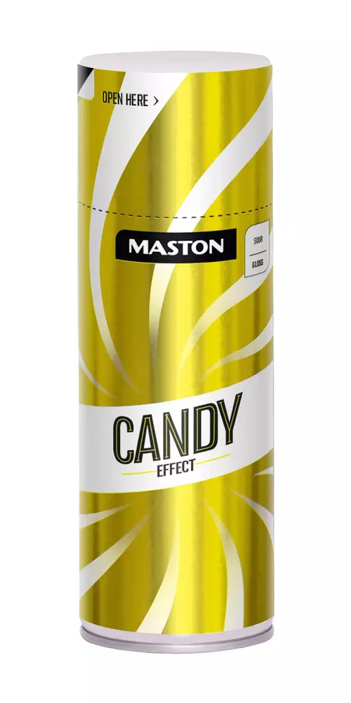 Spraymaali Candy Effect Sour Yellow 400ml - Spraymaalit - 6412490017101 - 1