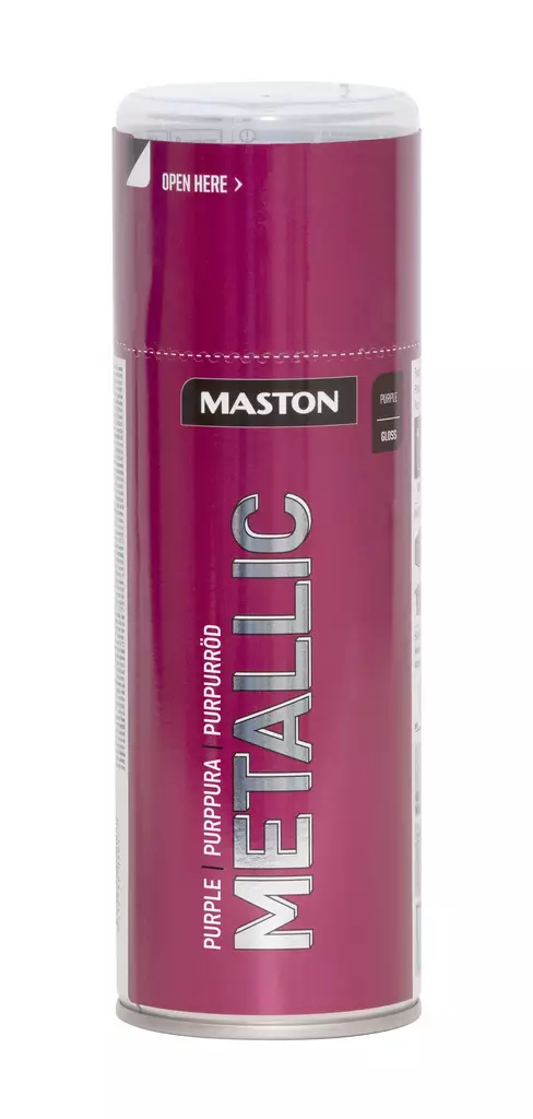 Spraymaali Metallic Purppura 400ml - Spraymaalit - 6412492108111 - 1