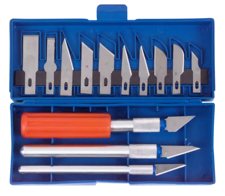 Tarkkuusveitsisarja 16-osainen - Puukot ja veitset - 8714892614161 - 1
